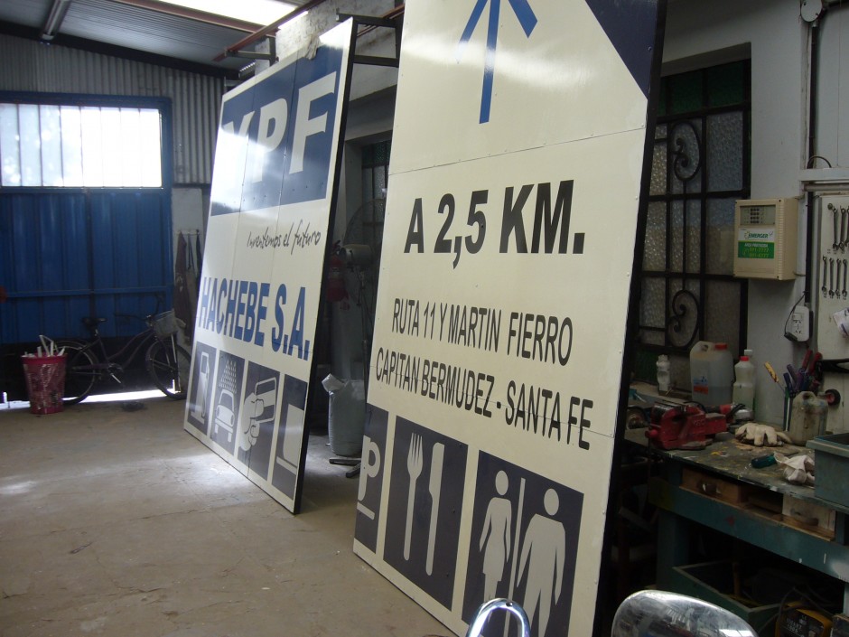 FABRICACION CARTEL RUTA